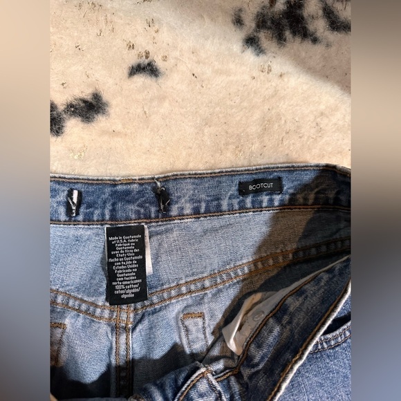 Calvin Klein Women’s Light Wash Vintage High Rise Bootcut Denim Jeans Size 14 - Picture 3 of 8